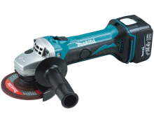 Аккумуляторная угловая шлифовальная машина Makita DGA450RFE